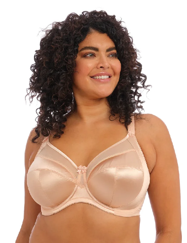 Comfortable Cotton Lingerie for Women Goddess Keira GD6090 Nude Underwire Banded Bra