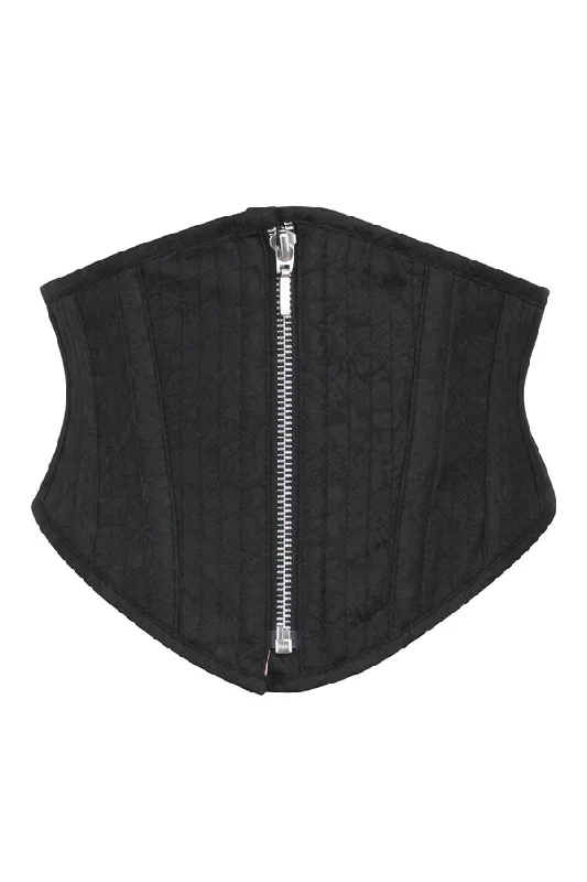 plus size women bustiers and corsetsBlack brocade Corset Belt