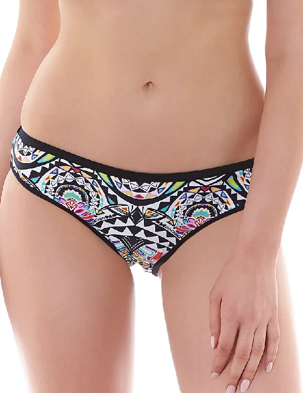 seamless lace - detailed women briefs for a sophisticated lookFreya Zodiac AS3925 Multi Italian Brief Swim Bottom