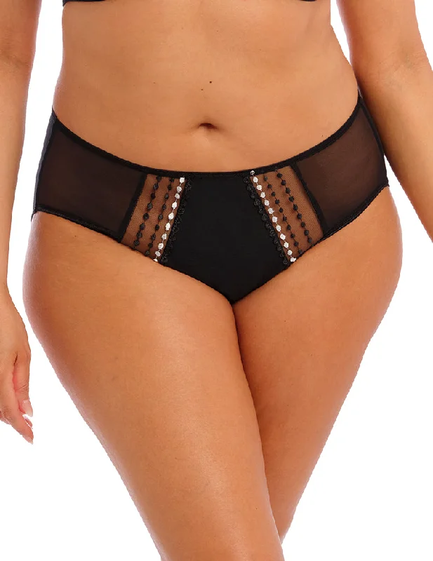 convertible women briefs that can be worn as shortsElomi Matilda EL8905 Black Brief