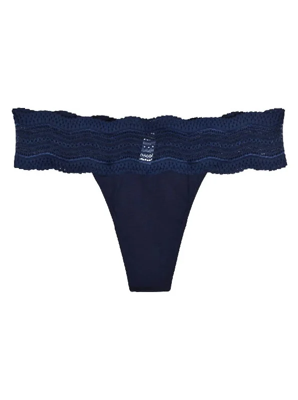 seamless thermal women thongs for added warmthWomen's Dolce Thong Panty In Navy Blue seamless thermal women thongs for added warmthWomen's Dolce Thong Panty In Navy Blue