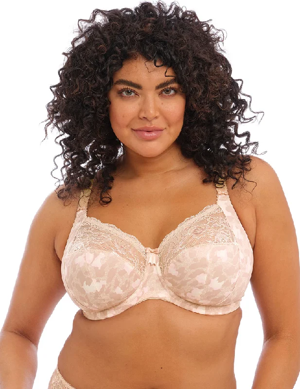 Affordable Lingerie for Women Elomi Morgan EL4110 Toasted Almond Underwire Banded Stretch Bra