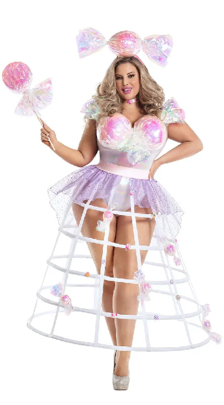 women petite cosplay costumes proper - fitPlus Size Bon-Bon Queen Costume,=