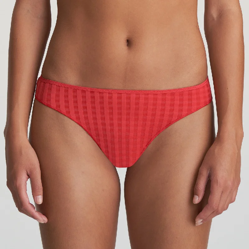organic cotton women thongs for an eco - friendly choiceAvero Thong | Scarlet