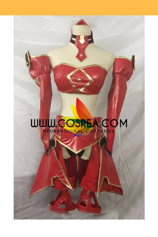 women superhero team cosplay costumesFate Grand Order Mordred PU Leather Version Cosplay Costume