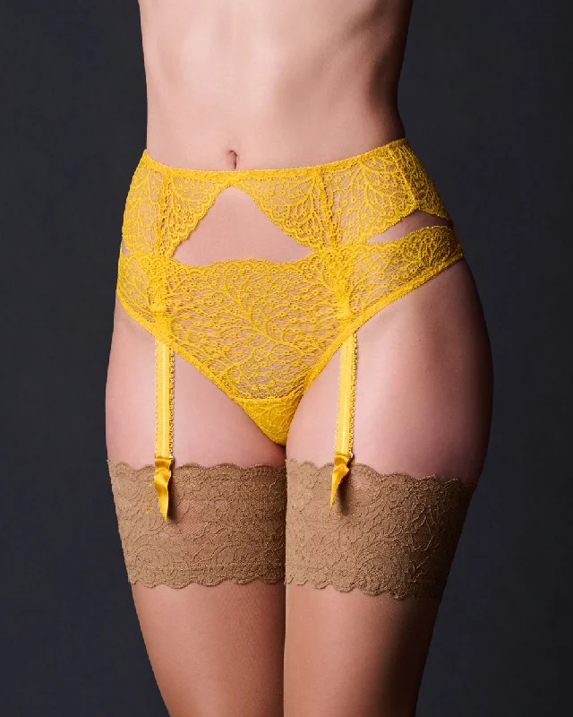 eco friendly women lingerie made from sustainable fabricsAllegra Suspender Belt