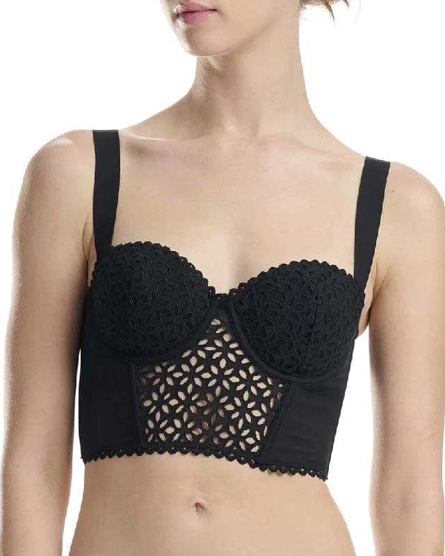 bondage inspired women lingerie for a kinky appealWolford Long Line Bustier Top