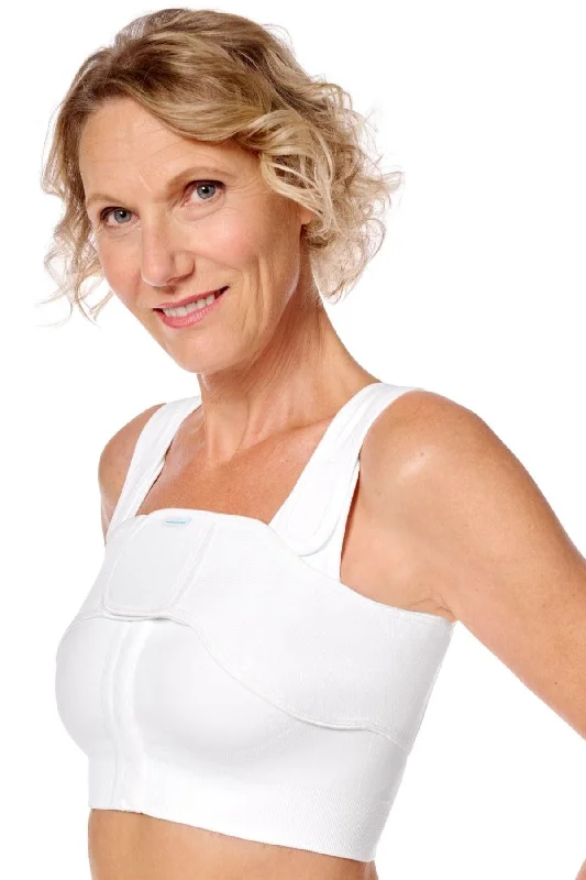 bralette bras for a trendy and comfortable styleAmoena Anatomical Compression Belt - White