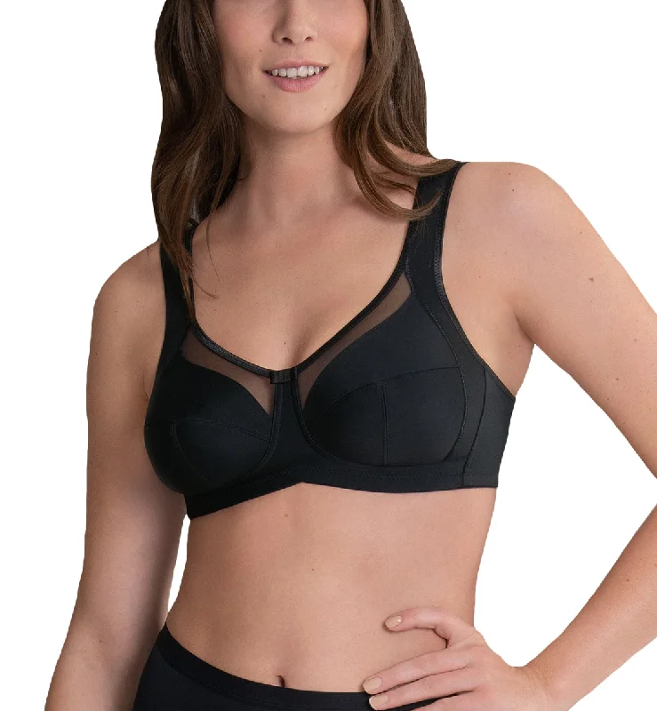 Plus - size bras designed for larger cup sizes and fuller figures Anita Clara Comfort Wireless Support Bra (5459) - Black Plus - size bras designed for larger cup sizes and fuller figures Anita Clara Comfort Wireless Support Bra (5459) - Black