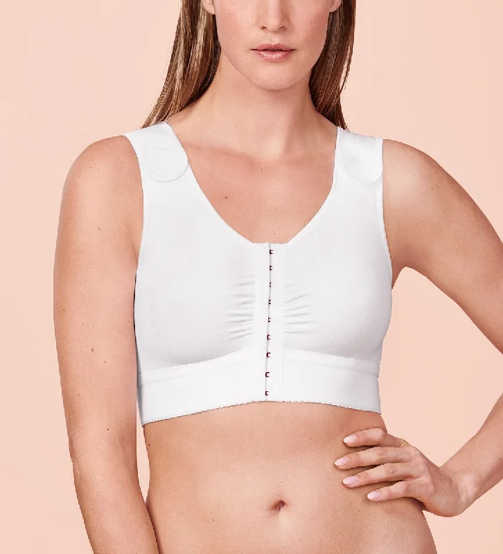 Underwire bras for enhanced support and shaping Anita Munich White Front Hook Compression Bra 1164 Underwire bras for enhanced support and shaping Anita Munich White Front Hook Compression Bra 1164