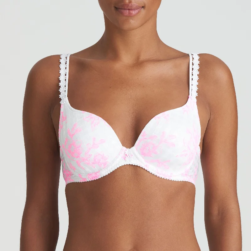 Back - closure bras with traditional hook - and - eye fastenings Avero Heart Shape Bra | Tiny Love Blossom Back - closure bras with traditional hook - and - eye fastenings Avero Heart Shape Bra | Tiny Love Blossom