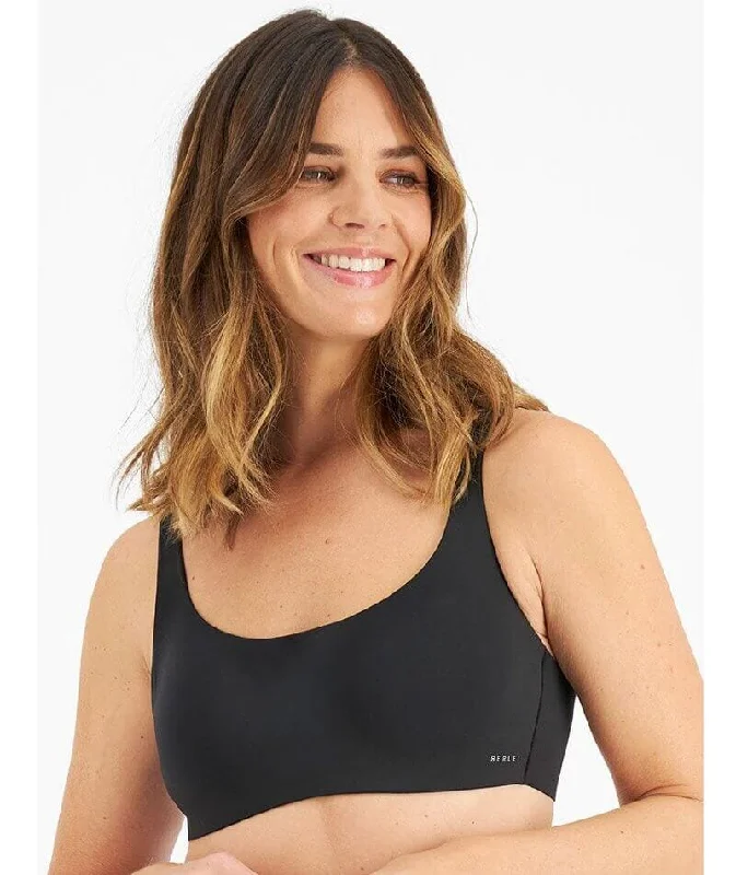push up bras for enhanced cleavageBerlei UnderState Wire-free Crop Bra - Black