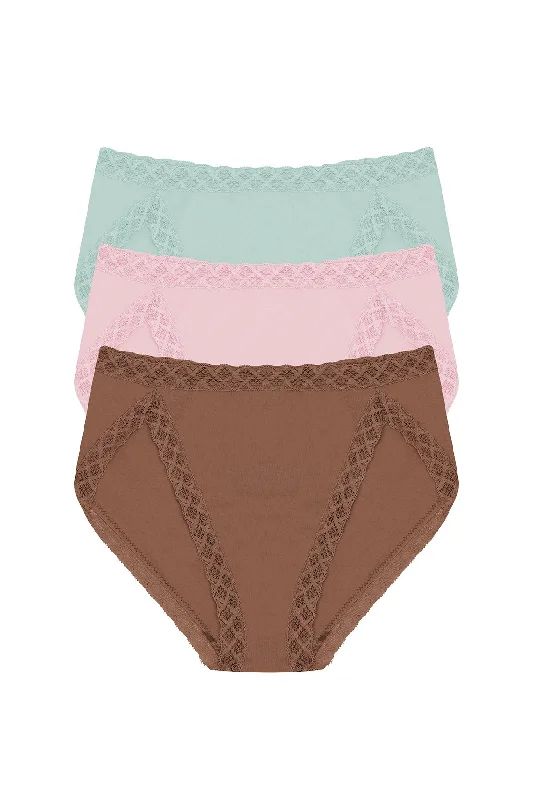 Balconette bras with a stylish and flattering design​ Bliss French Cut Brief 3-Pack