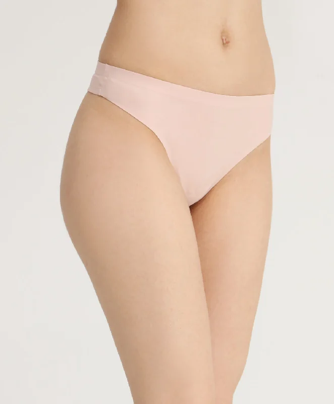 Bra with a built - in underwire for enhanced support​ Bonded Basics Thong