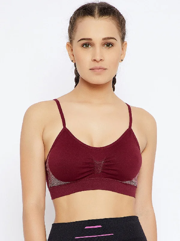 Bra with a multi - way strap system for different outfits​ C9 Women's  Padded Basic Bra - White