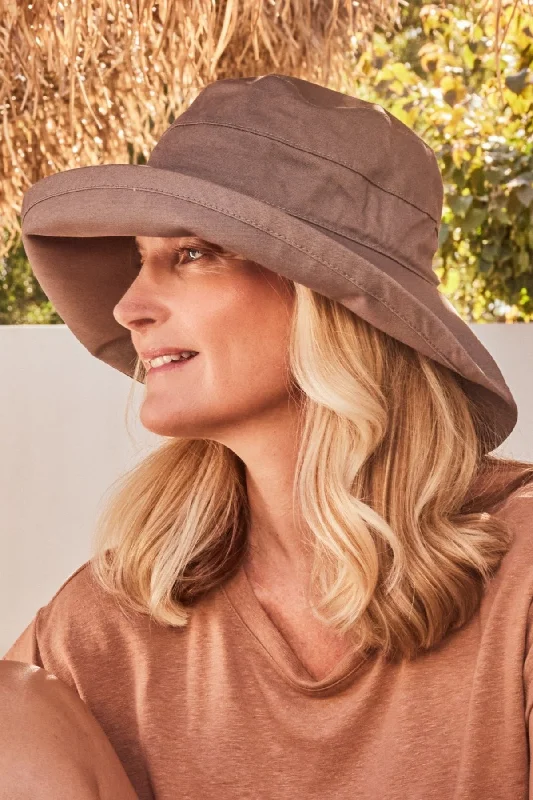 wireless bras for a natural feelCancer Council Essential Traveller Sunhat - Mocha