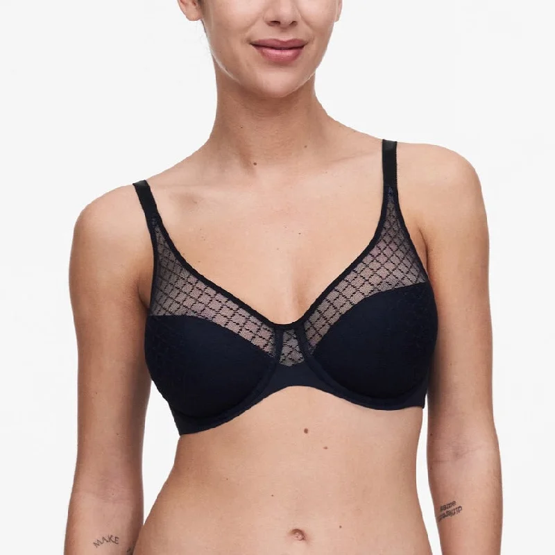 Nylon bras offering durability and stretch Chantelle Norah Chic Black Smooth Unlined Bra 16M1 Nylon bras offering durability and stretch Chantelle Norah Chic Black Smooth Unlined Bra 16M1
