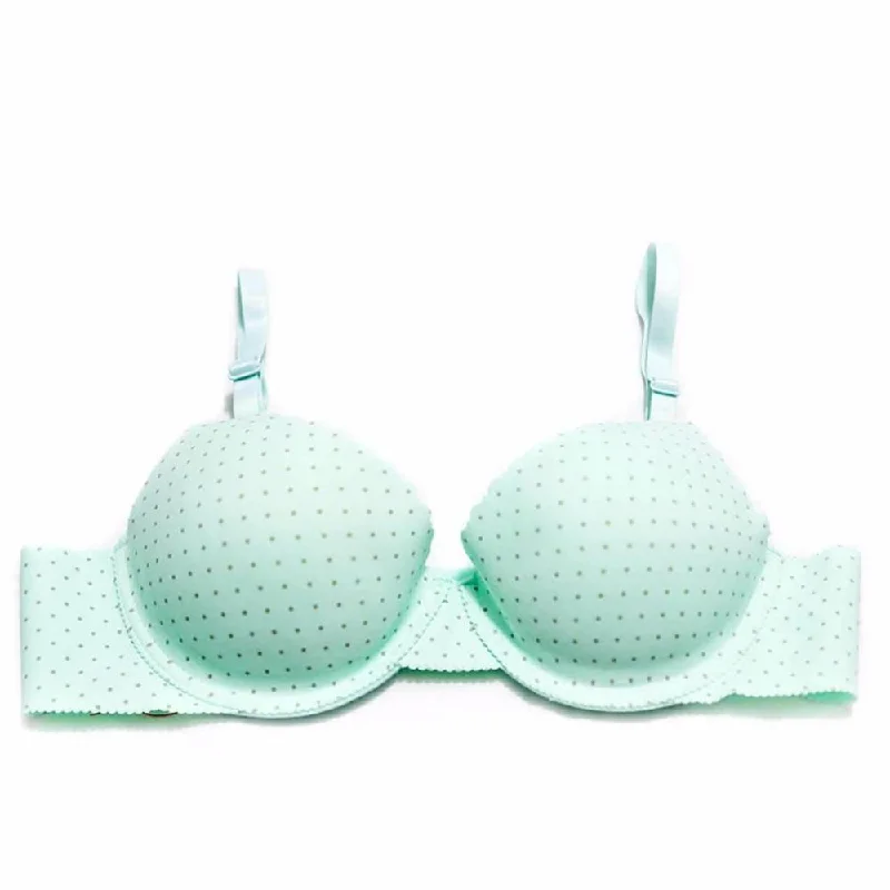 plus size bralette bras for comfortCopy of Pistachio Polka Dots Double Padded Bra
