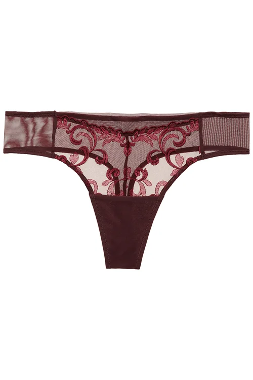 Nursing bras for easy breastfeeding access​ Embellished Thong