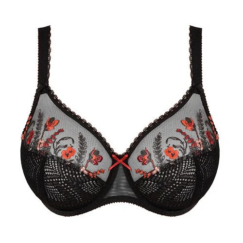 Bra with a cotton - lined cup for a natural and soft feel​ Empreinte Ashley Full Cup Underwire Bra