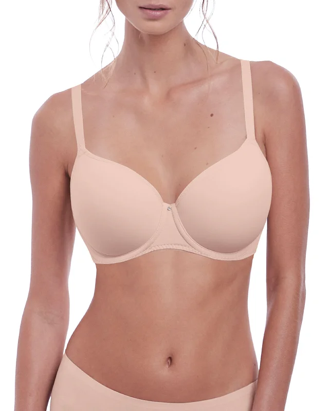 Bra with a soft - touch lining for a luxurious experience Fantasie Aura Underwire Molded T-Shirt Bra (More colors available) - FL2321 Bra with a soft - touch lining for a luxurious experience Fantasie Aura Underwire Molded T-Shirt Bra (More colors available) - FL2321