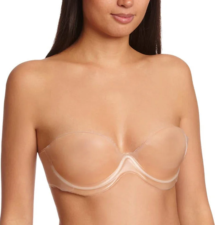 Bra with a satin - lined cup for a smooth and comfortable fit Fashion Forms Backless Strapless Sticky Bra 16535 Bra with a satin - lined cup for a smooth and comfortable fit Fashion Forms Backless Strapless Sticky Bra 16535