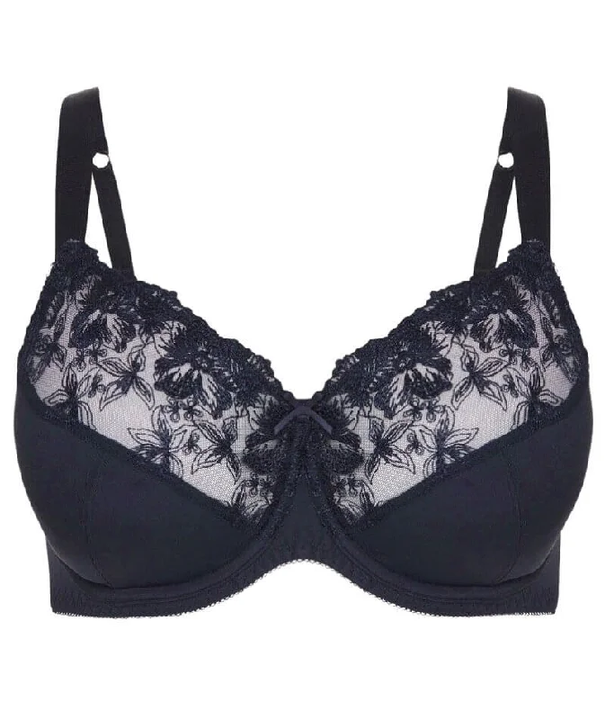 bralette bras for a trendy and comfortable styleFayreform Violet Underwire Bra - Night Sky