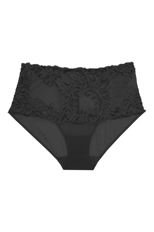 Bra with a textured fabric for added visual interest​ Feathers Girl Brief