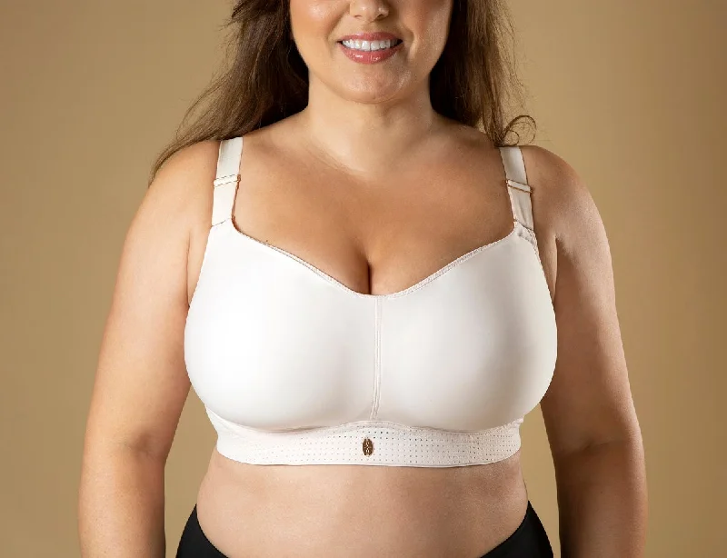 Bra with adjustable hooks for a customized fit​ Freedom Bra Rose Full Cup No Wire Contour Sport Bra