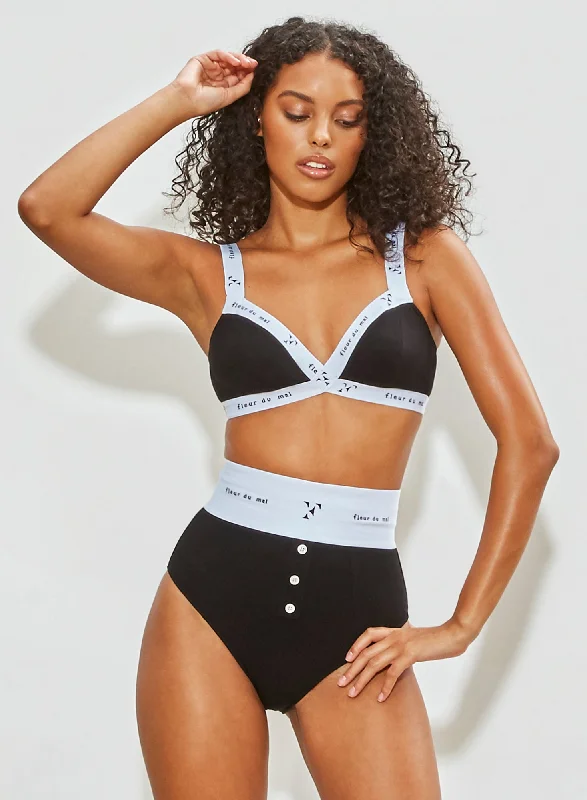 Bra with a memory foam cup for a customized fit​ Garçon Criss Cross Bralette