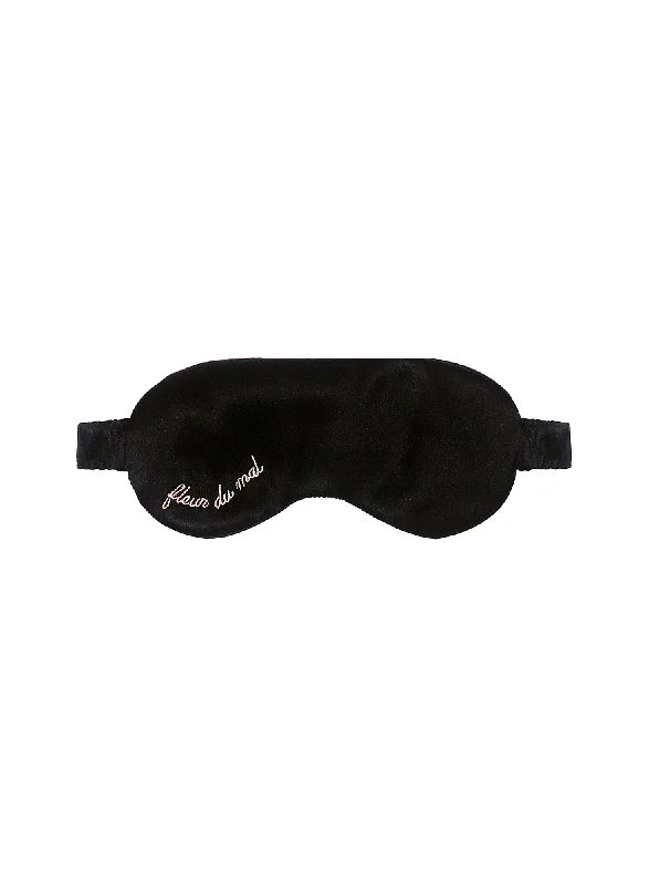 Bra with a satin - lined cup for a smooth and comfortable fit​ Logo Silk Eye Mask