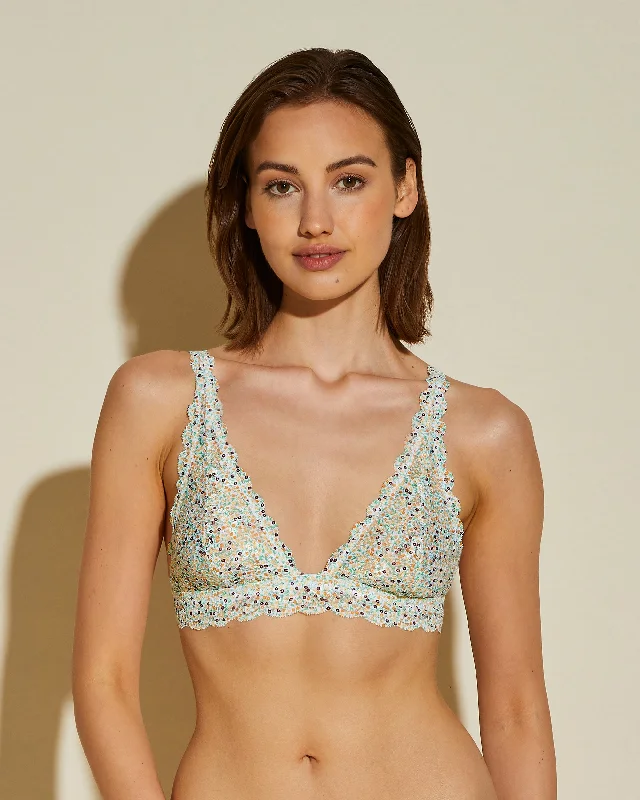 Bra with a plunge neckline for low - cut tops​ Bralette Triangular