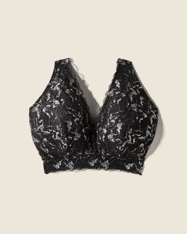 sleep bras with adjustable strapsUltra Curvy Longline Bralette