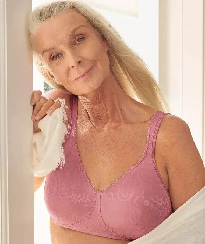 full cup nursing bras for better milk flowPlaytex 18 Hour Ultimate Lift & Support Wire-Free Bra - Mauve Glow