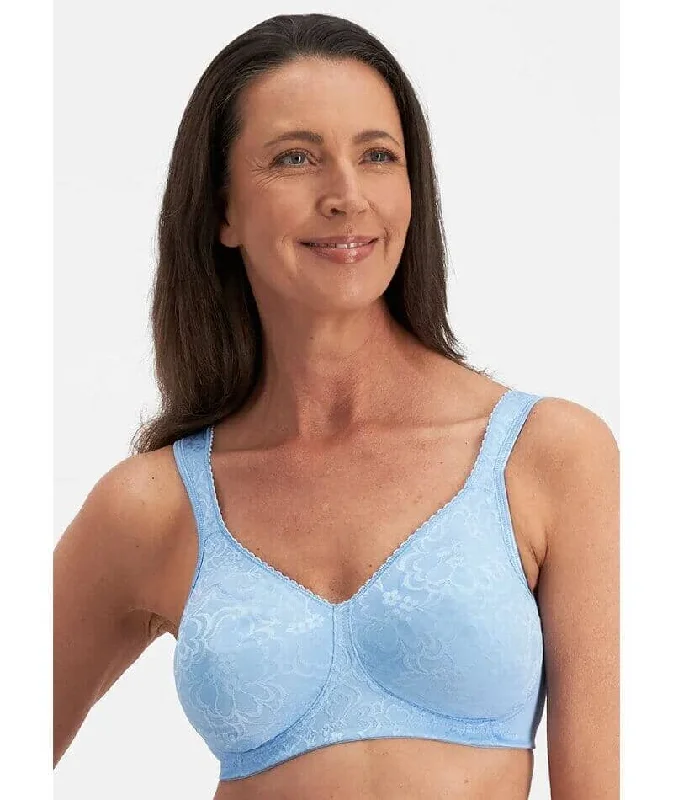 lace balconette bras for a luxurious feelPlaytex 18 Hour Ultimate Lift & Support Wire-Free Bra - Zen Blue