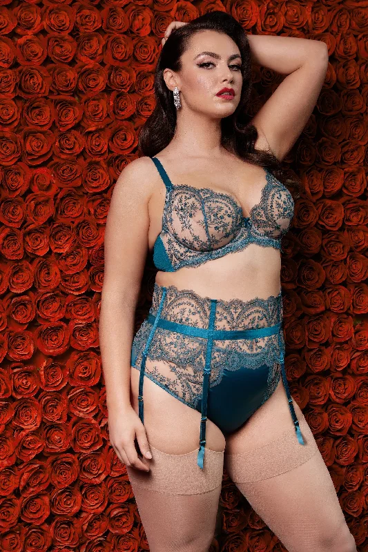 convertible bras with adjustable strapsSeverine Shady Spruce Bra Curve