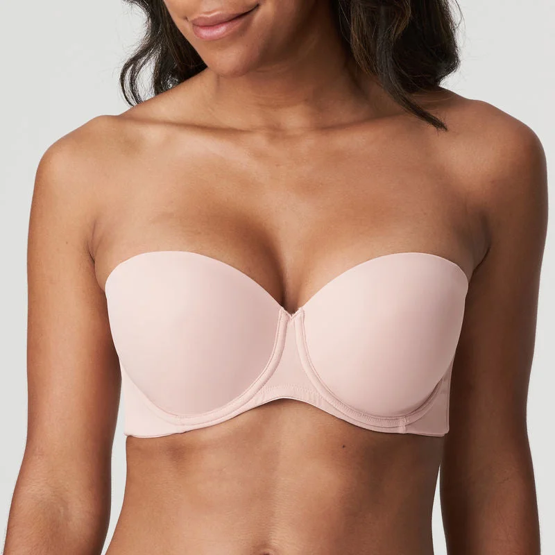 Bra with a matte finish for a more subdued appearance Prima Donna Figuras Powder Rose Contour Strapless Bra 0263258 Bra with a matte finish for a more subdued appearance Prima Donna Figuras Powder Rose Contour Strapless Bra 0263258