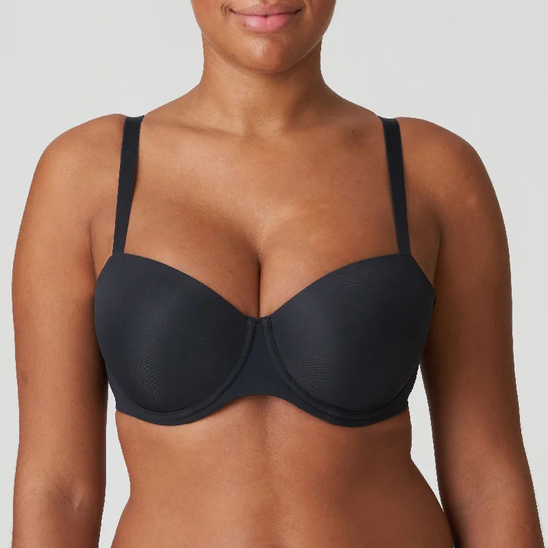 Bra with a gel - filled cup for extra comfort and support​ Primadonna Figuras| Charcoal