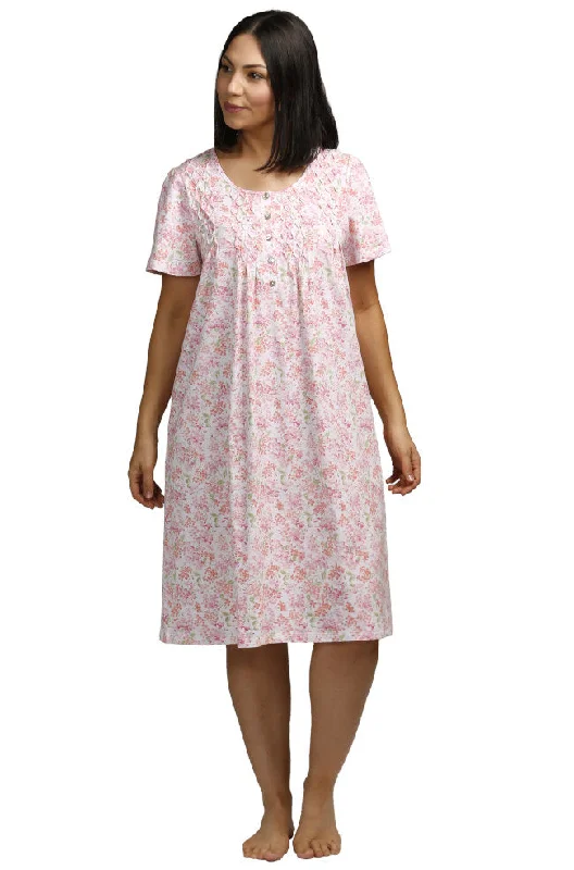 full cup bras for complete coverageHydrangea Short Sleeve Nightie (Mango)
