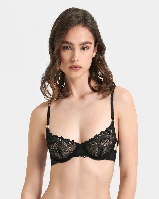 minimizer plus size bras for curvy figuresTori Bra Black