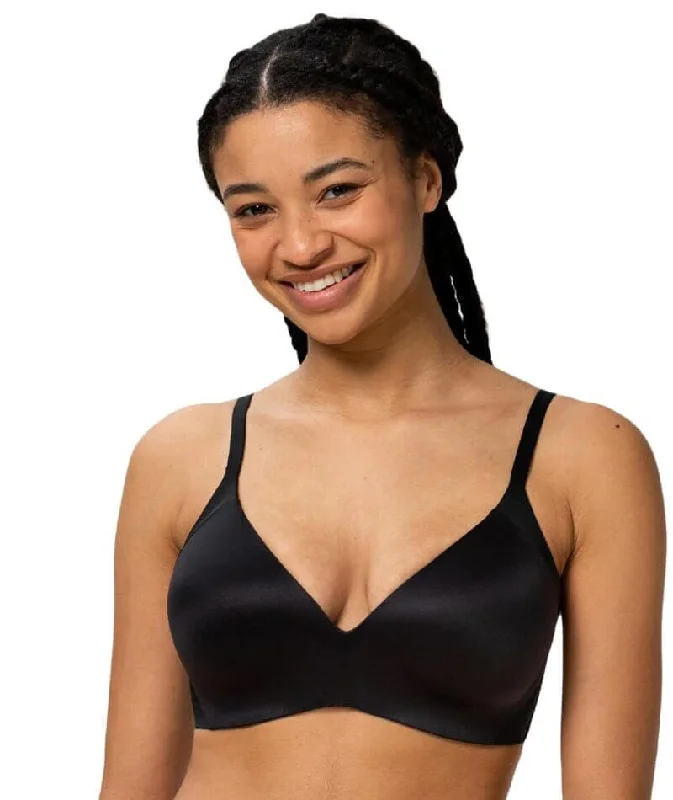 lace balconette bras for a luxurious feelTriumph Body Make-up Soft Touch Padded Wire-free Bra - Black
