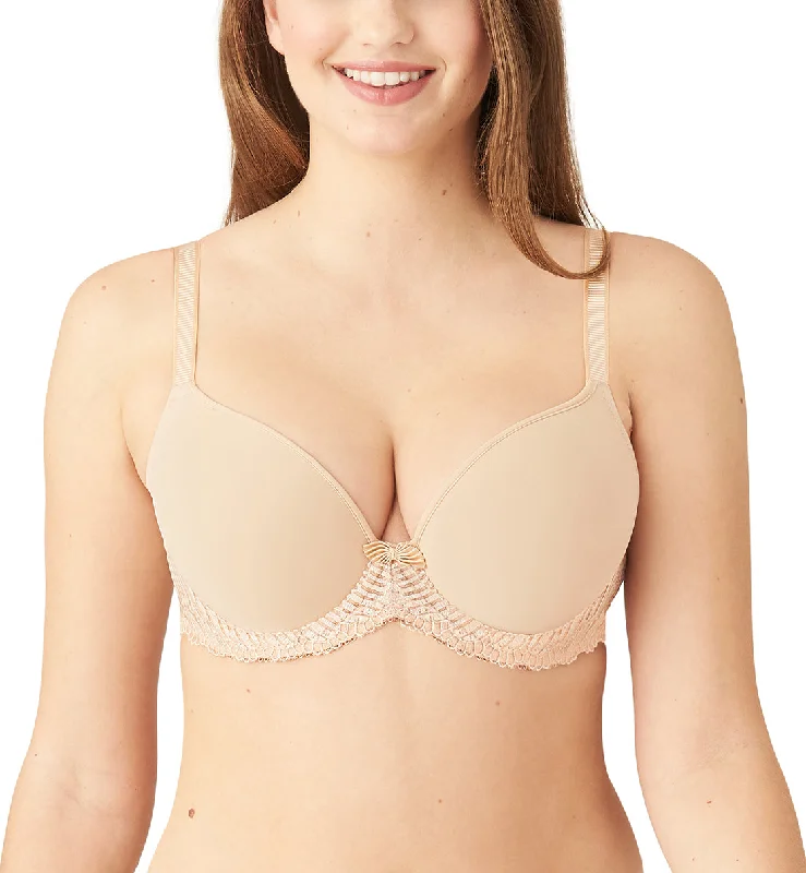 Convertible bras with adjustable straps for versatile styling Wacoal La Femme Contour Plunge Underwire T-Shirt Bra (853117) - Natural Nude Convertible bras with adjustable straps for versatile styling Wacoal La Femme Contour Plunge Underwire T-Shirt Bra (853117) - Natural Nude