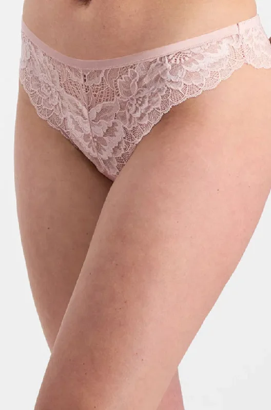 strapless lace bras for formal eventsMadeline Brazilian Brief (Dusty Pink) Available in sizes 8-10 only