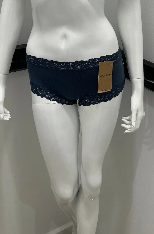 moisture wicking sleep bras for hot sleepersJockey Parisienne Boyleg Briefs (Navy)
