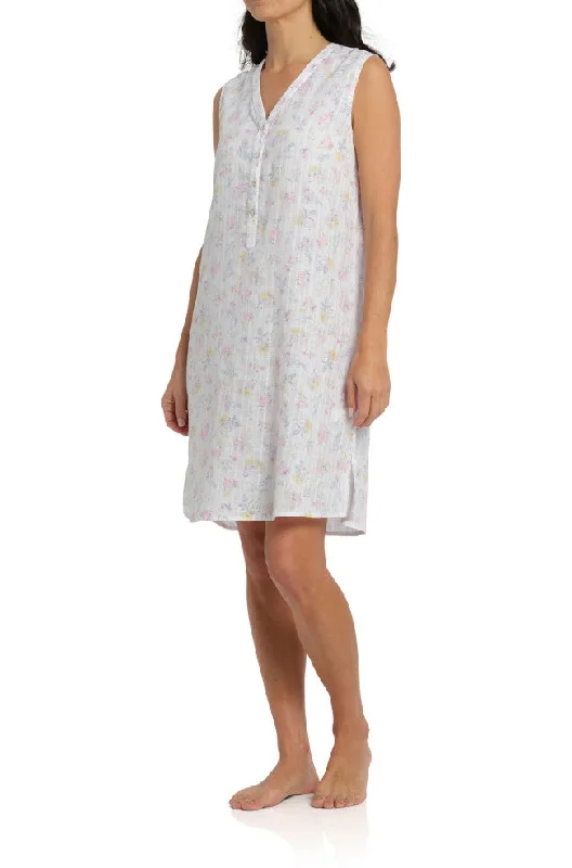 strapless lace bras for formal eventsSpring Meadow Cotton Nightie (Floral)