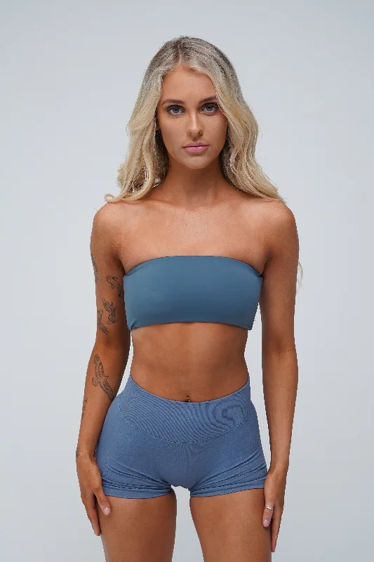 underwire bras with maximum supportBandeau - Blue Teal