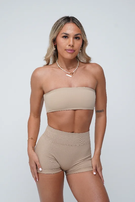 convertible bras with adjustable strapsBandeau - Latte