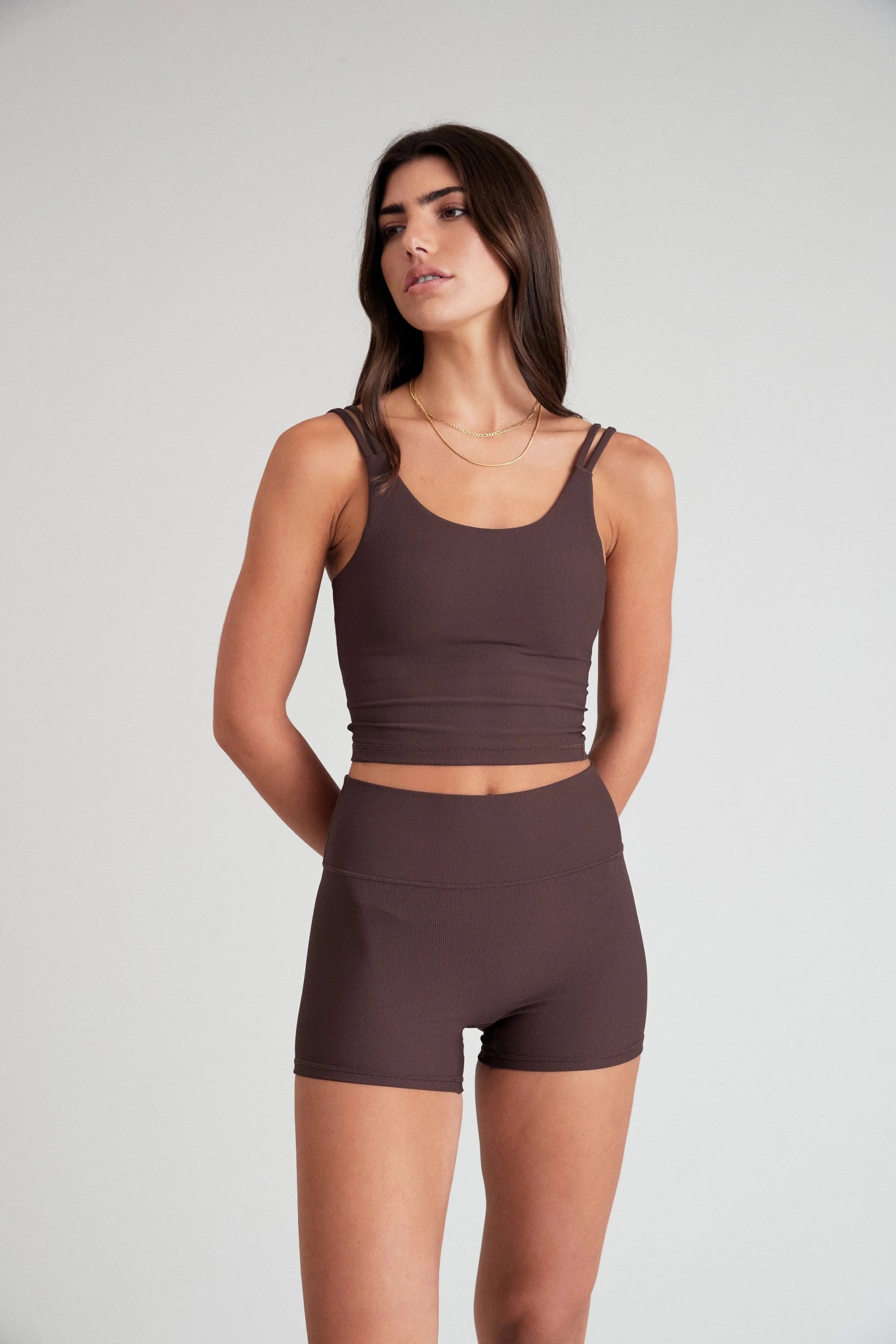 plus size bras with good supportEcoRib Strappy Crop