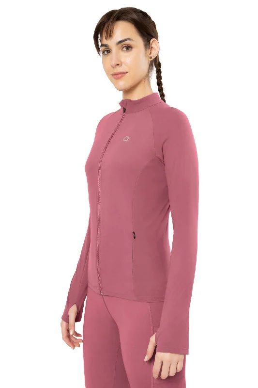 convertible bras with adjustable strapsEnergize Performance Full Sleeve Active Jacket - Heather Rose
