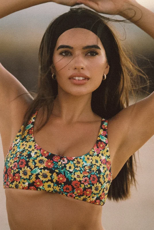 bralette sports bras for light exerciseMya Top - Wildflower
